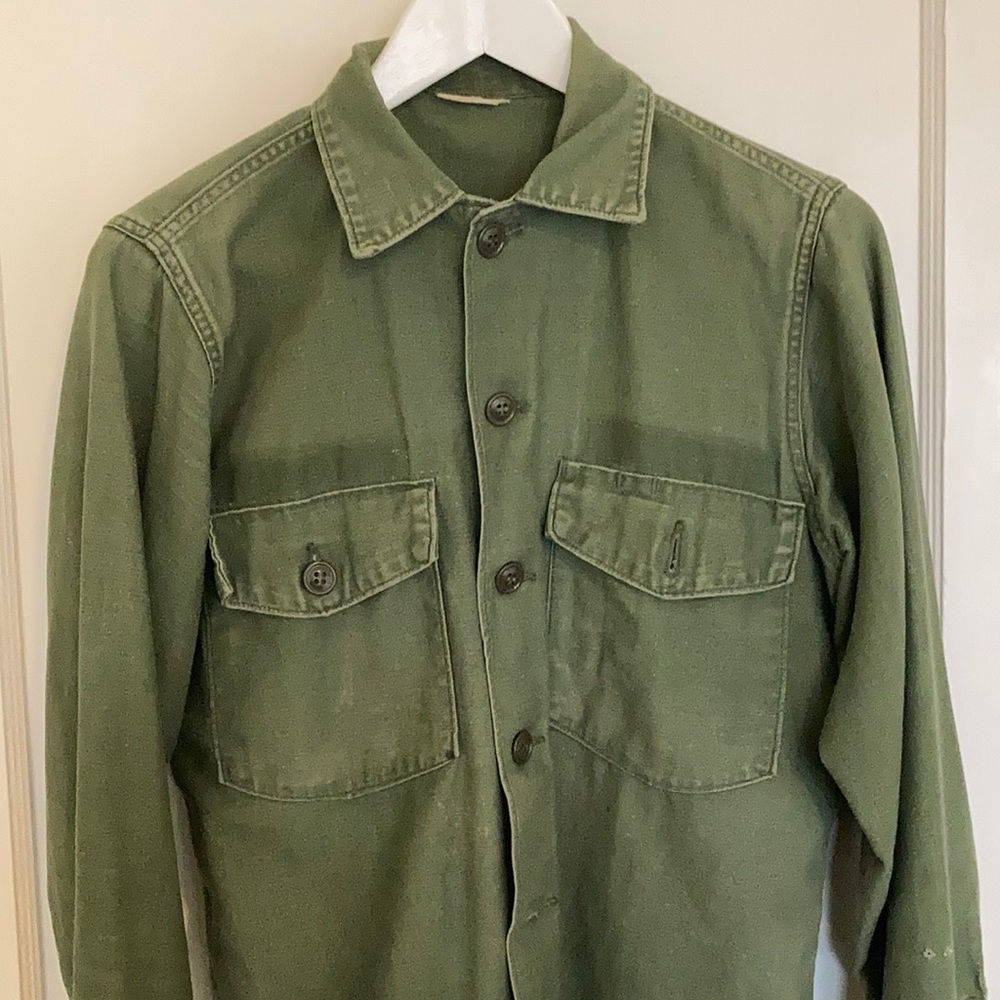 Vintage US Army Long Sleeve Shirt